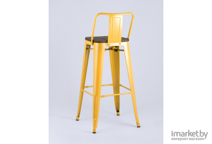 Барный стул Stool Group Tolix Wood желтый [YD-H765E-W LG-06]