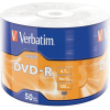 Оптический диск Verbatim DVD-R 4.7Gb 16x DL Matt Silver по 50 шт в плёнке [43791]