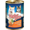 Корм для кошек Miglior Gatto Classic Poultry&Carrots 405г
