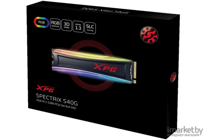 SSD A-Data 2280 M 1Tb XPG Spectrix S40G (AS40G-1TT-C)