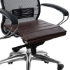 Коврик-чехол для офисного кресла Metta CSM-25 темно-коричневый