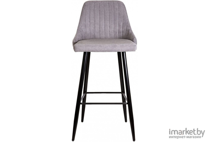 Барный стул AksHome Megan 2 1701-26 светло-серый/черный