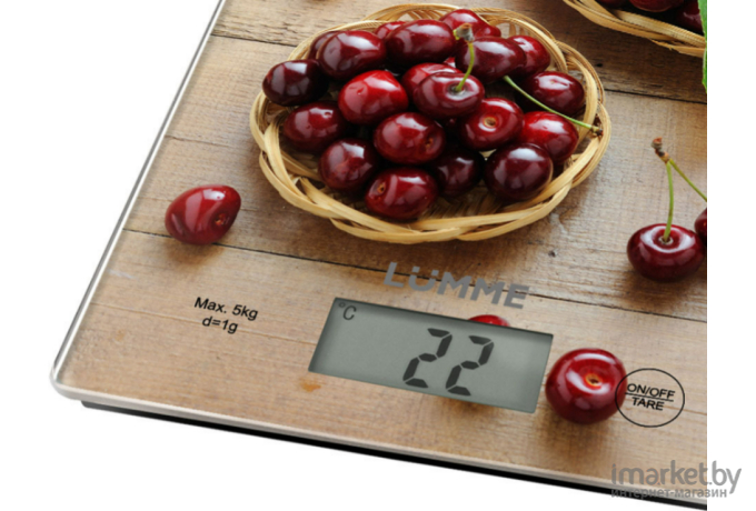Кухонные весы Lumme LU-1340 сладкая черешня