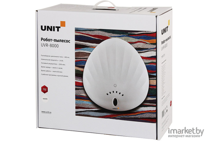 Робот-пылесос UNIT UVR-8000 White