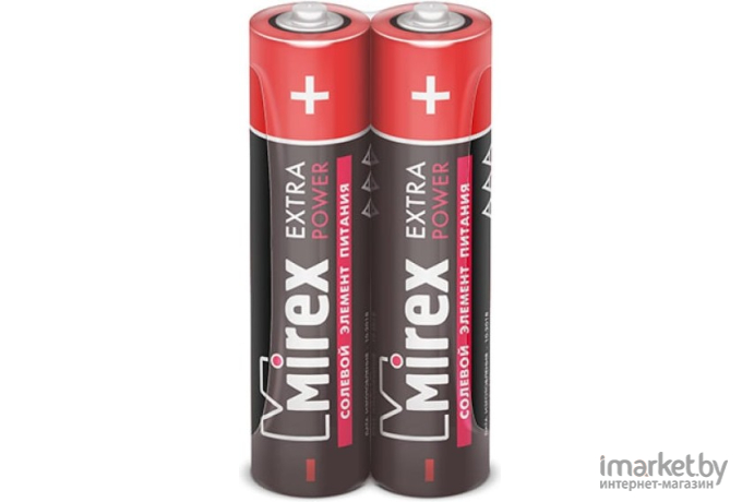 Батарейка, аккумулятор, зарядное Mirex R03 AAA 2 шт