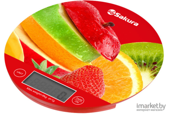 Кухонные весы Sakura SA-6076F фрукты