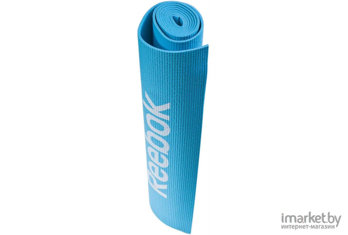 Коврик для йоги и фитнеса Reebok RAMT-11024BLL голубой