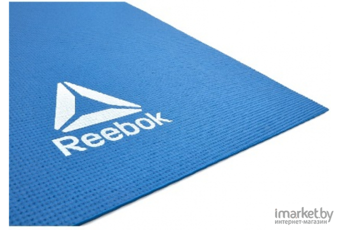 Коврик для йоги и фитнеса Reebok RAYG-11022BL синий