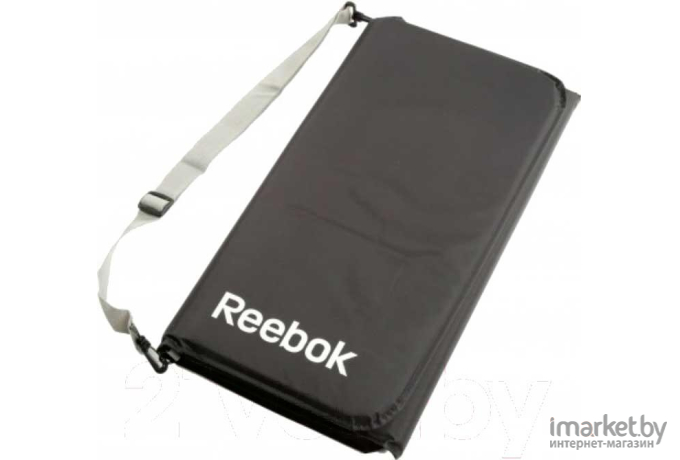 Коврик для йоги и фитнеса Reebok RAEL-11021BK черный