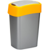 Контейнер для мусора Curver Flip Bin 10L оранжевый [190168]