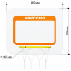 Баскетбольный щит Romana Dop12 стандартный [6.07.00]
