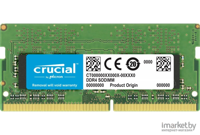Оперативная память Patriot SO-DIMM DDR 4 DIMM 8Gb PC21300 2666MHz [CT8G4SFRA266]