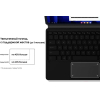 Чехол для планшета Samsung с клавиатурой Tab S7+ черный [EF-DT970BBRGRU]
