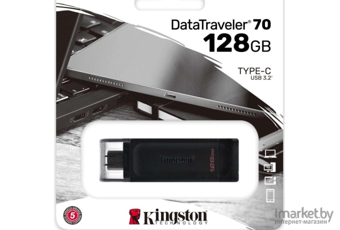 Usb flash Kingston DataTraveler 70 128Gb [DT70/128GB]