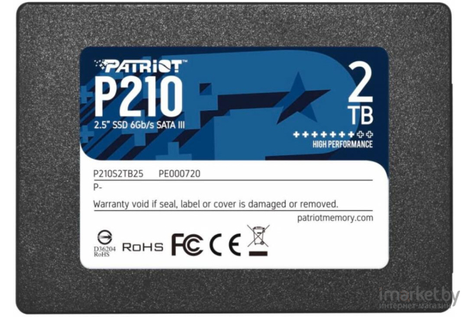 SSD диск Patriot 2.0Tb P210 [P210S2TB25]