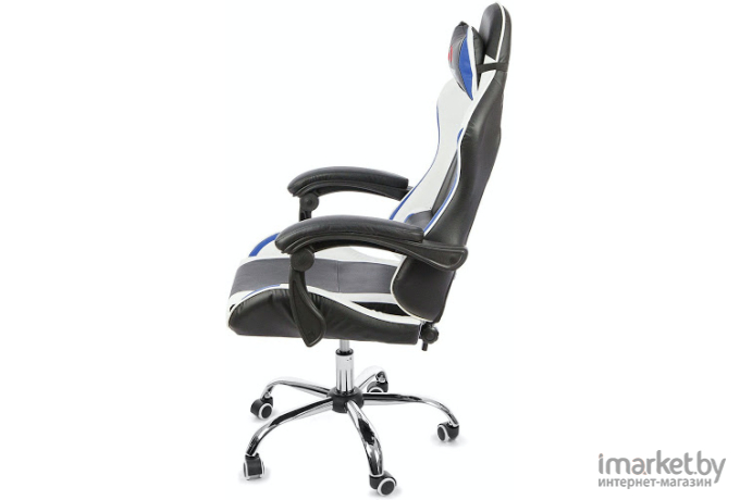 Офисное кресло Calviano ULTIMATO Black/White/Blue
