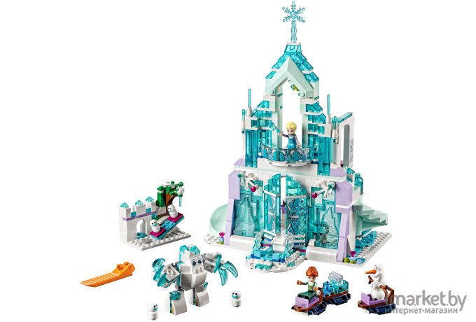 Конструктор LEGO DISNEY Волшебный ледяной замок Эльзы [43172]