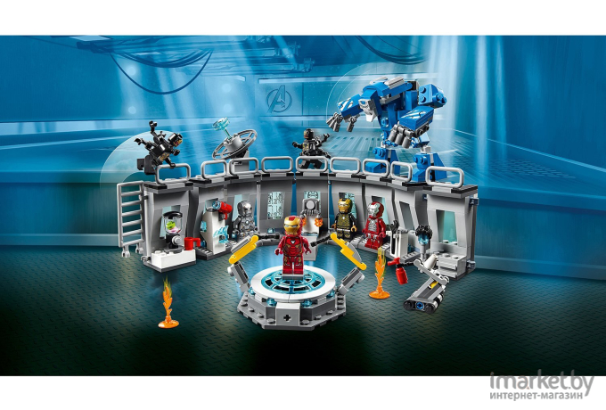 Конструктор LEGO Super Heroes Лаборатория  Железного человека