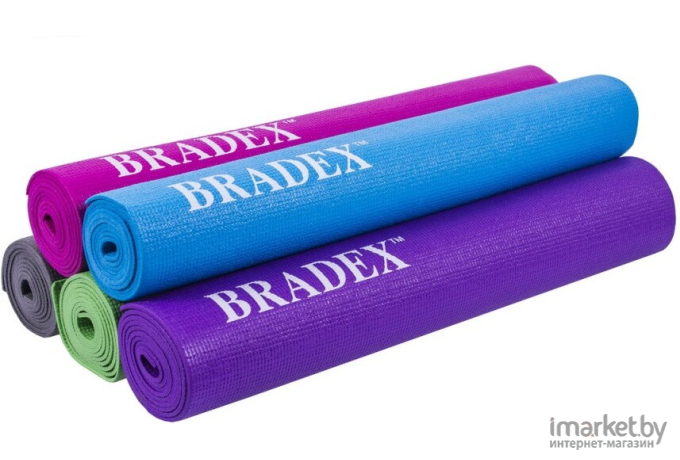 Коврик для йоги и фитнеса Bradex SF 0400 бирюзовый