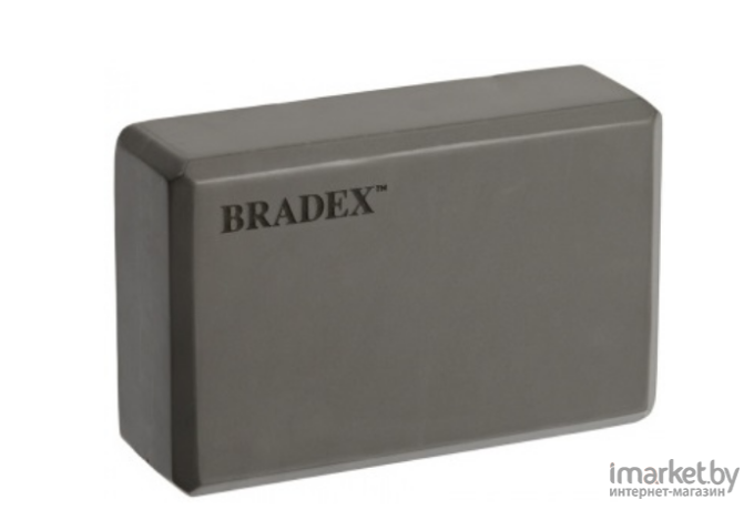 Блок для йоги Bradex SF 0407 серый