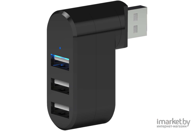 USB-хаб Ritmix CR-2301 Black