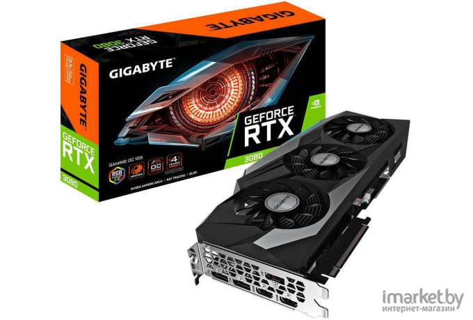Видеокарта Gigabyte NVIDIA GeForce RTX 3080 GAMING OC 10G [GV-N3080GAMING OC-10GD]