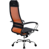 Офисное кресло Metta SU-1-BK комплект 4 оранжевый