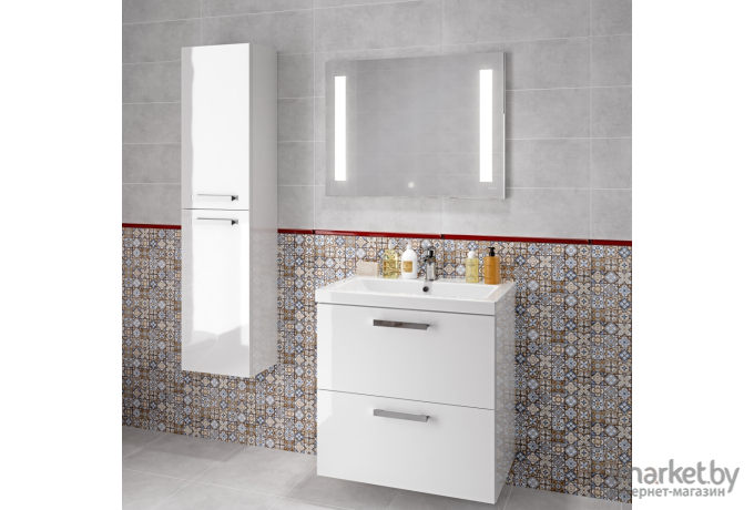 Зеркало для ванной Cersanit LED 020 base [KN-LU-LED020*80-b-Os]