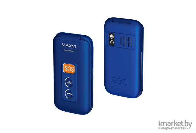 Мобильный телефон Maxvi E5 Blue