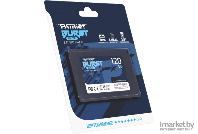 SSD диск Patriot 120GB [PBE120GS25SSDR]