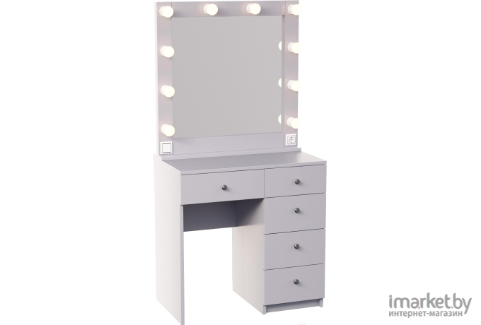Туалетный столик Мир Мебели с зеркалом SV-24 с подсветкой