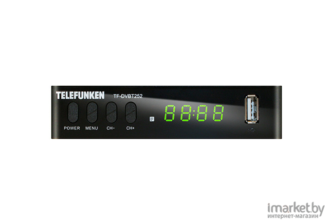 Приемник цифрового ТВ TELEFUNKEN TF-DVBT252 черный