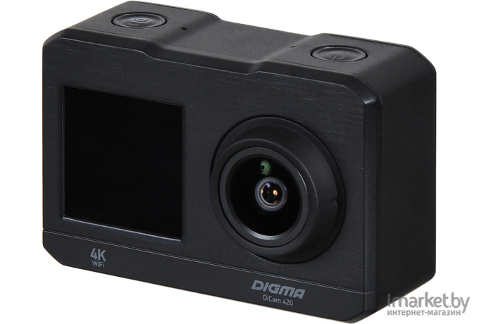 Экшен-камера Digma DiCam 420 черный [DC420]
