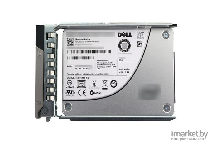 SSD диск Dell 1x480Gb [400-ATGM]