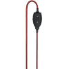 Наушники Hama HS-USB400 черный/красный [00139927]