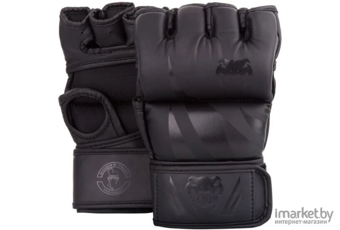 Перчатки для единоборств Venum Challenger MMA Gloves без большого пальца M черный [VE\VENUM-03319-114\BK-0M-04]