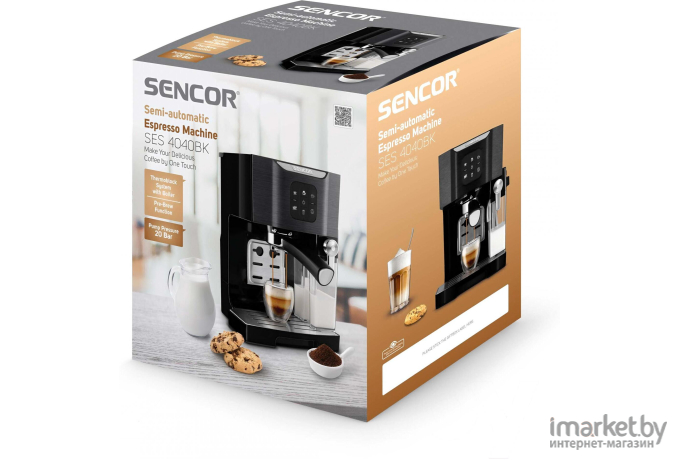 Кофеварка Sencor SES 4040 BK