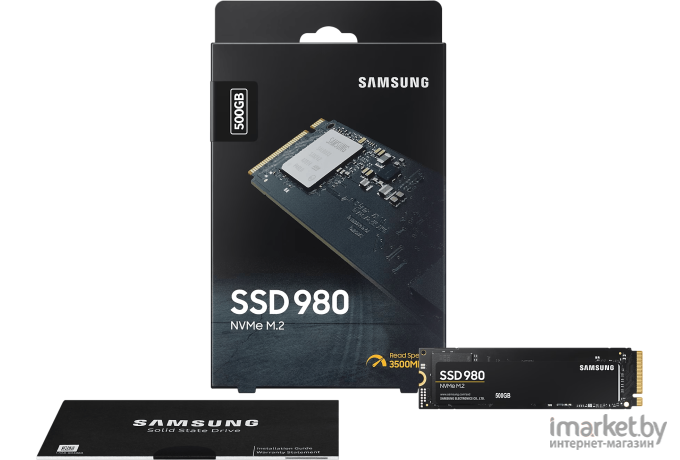 SSD Samsung 980 500GB (MZ-V8V500BW)