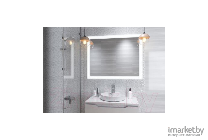 Зеркало для ванной Cersanit LED 030 80*60 с подсветкой [KN-LU-LED030*80-d-Os]