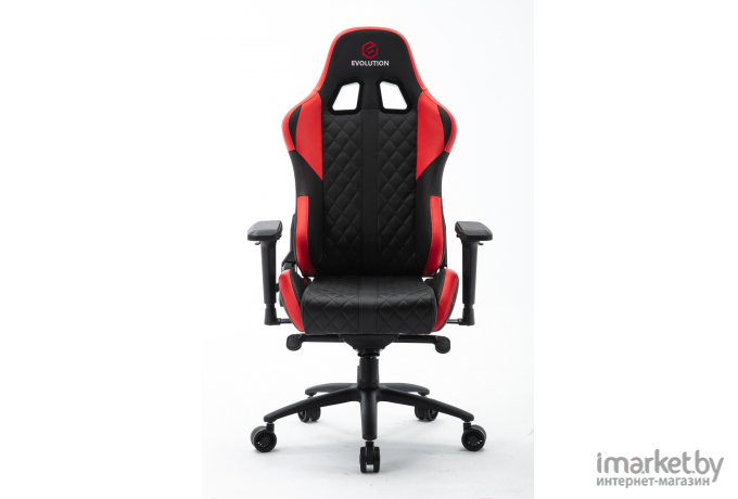 Геймерское кресло Evolution Racer M Black/Red