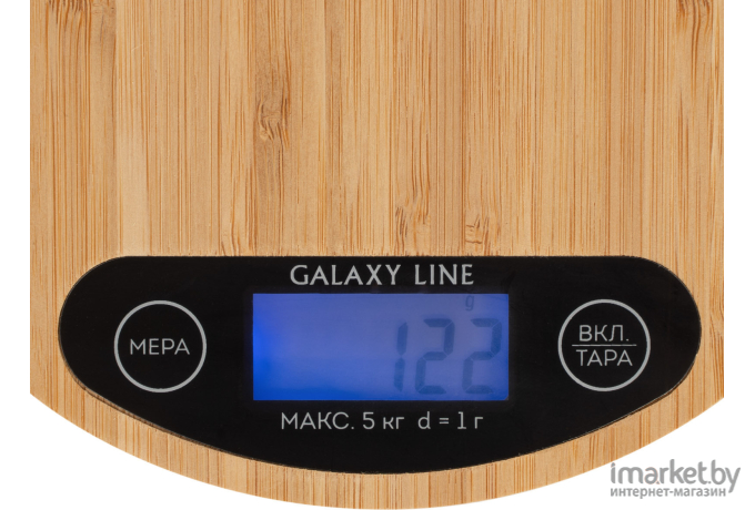 Кухонные весы Galaxy GL2813 дерево