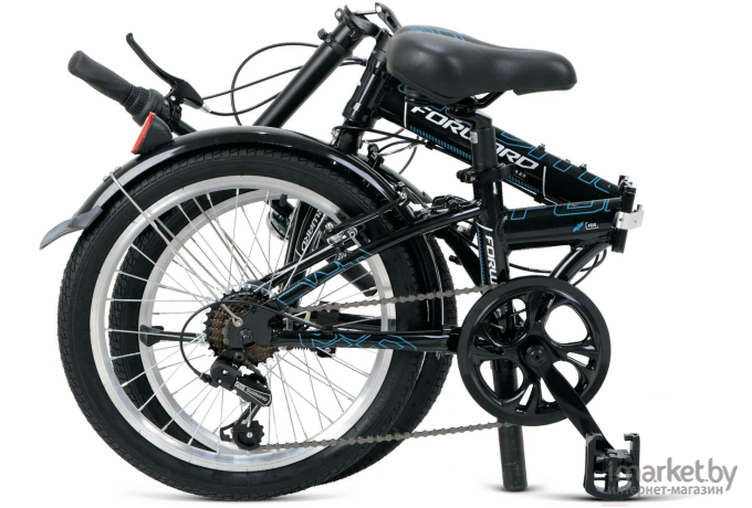 Велосипед Forward Enigma 20 1.0 2021 черный/бежевый [1BKW1C401002]