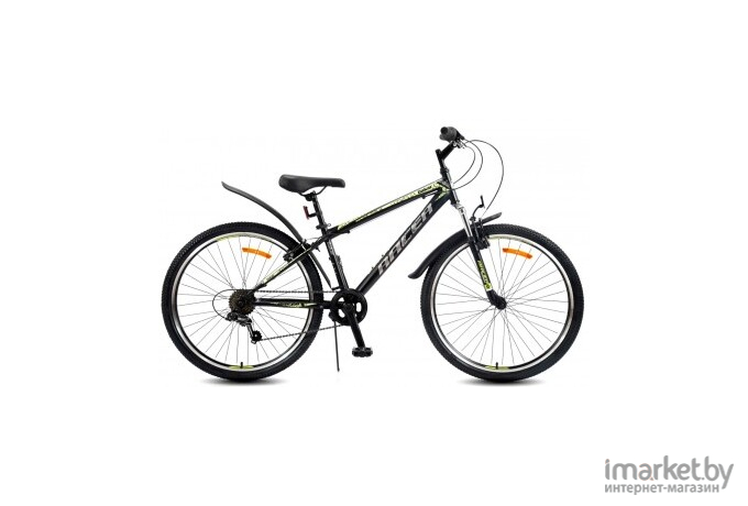 Велосипед Racer Dakar 26 2021 рама 14 дюймов черный/желтый
