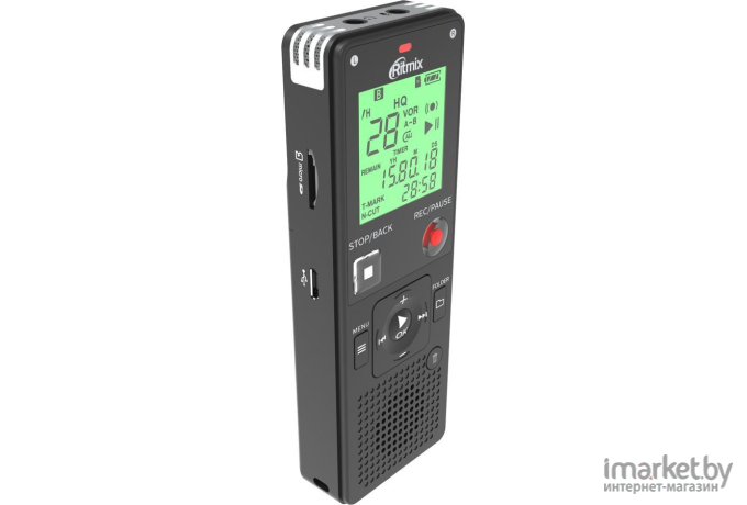 Диктофон Ritmix RR-820 4Gb Black