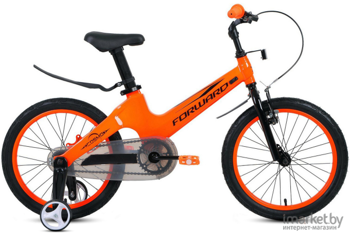 Велосипед детский Forward COSMO 18 2.0 2020-2021 оранжевый [1BKW1K7D1020]