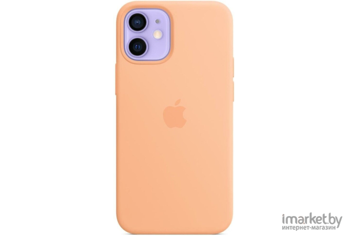 Чехол для телефона Apple iPhone 12 mini Silicone Case with MagSafe Cantaloupe [MJYW3]