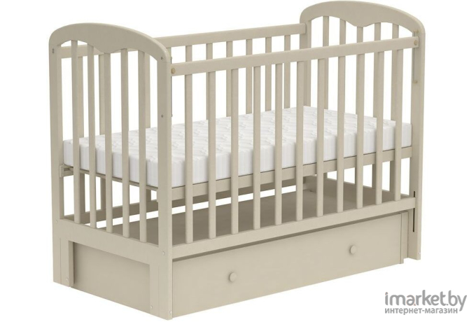 Детская кроватка Фея 328 бежевый
