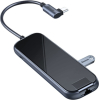 USB-хаб Baseus мультифункциональный ХАБ (Type-C to 3xUSB3.0+HD4K+RJ45+PD)  серый серый [CAHUB-DZ0G]