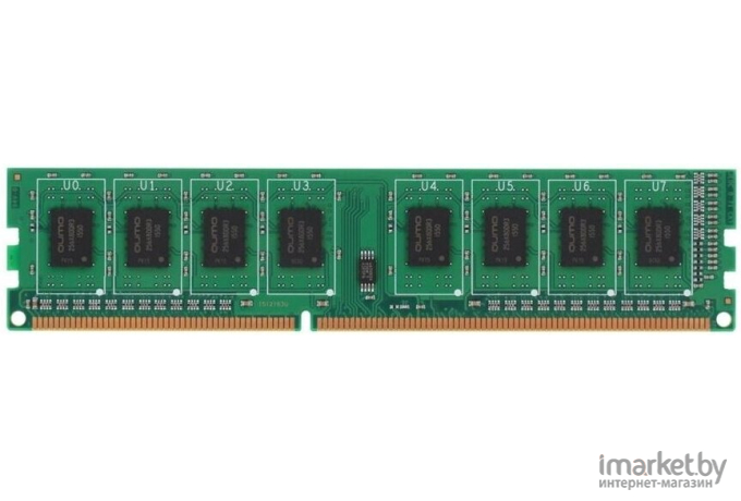 Оперативная память QUMO DIMM DDR3 8GB PC3-10600 [QUM3U-8G1333C9R]