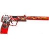 Игрушка VozWooden Пистолет Active USP-S убийство подтверждено (деревянный резинкострел) [2002-0404]